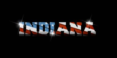 siyah arka plan üzerine bayrak içinde yazıt 