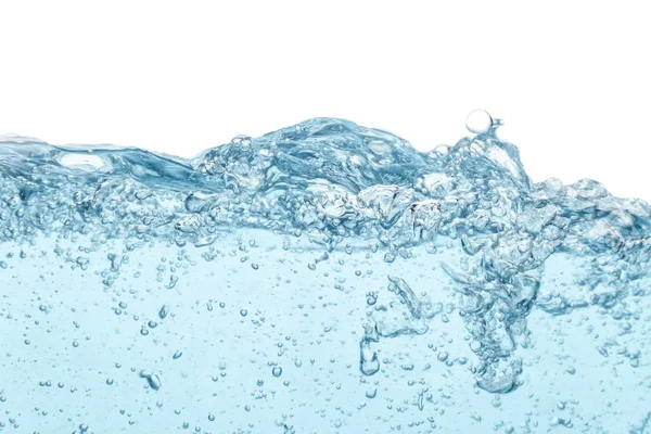 Fondo abstracto ola de agua azul — Foto de Stock