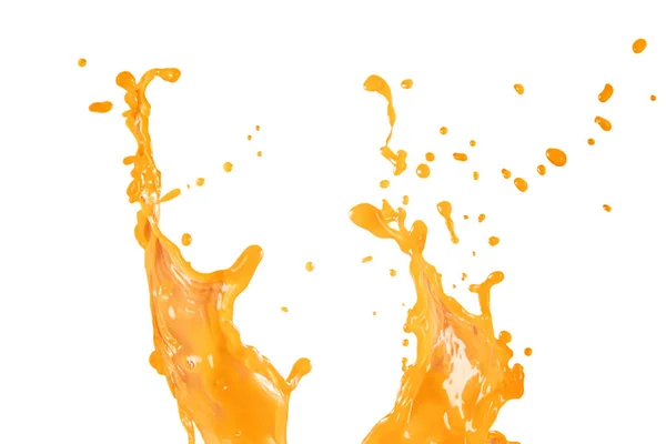 Eau d'orange ou jus vague fond abstrait — Photo