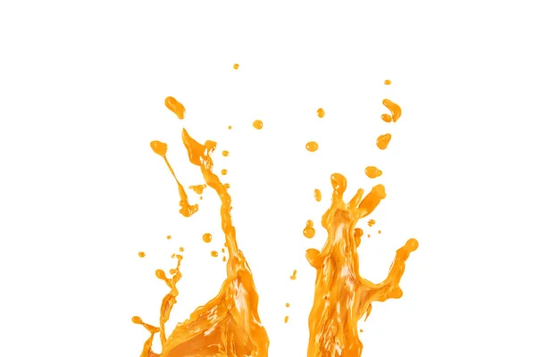 Eau d'orange ou jus vague fond abstrait — Photo