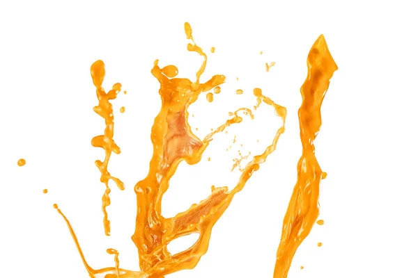 Eau d'orange ou jus vague fond abstrait — Photo