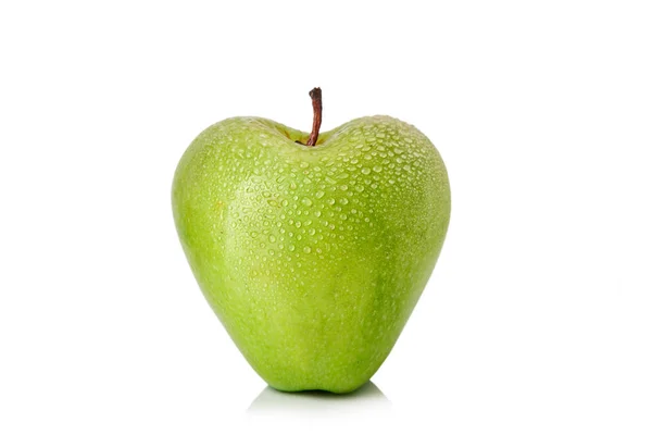 Apfel als Herz — Stockfoto