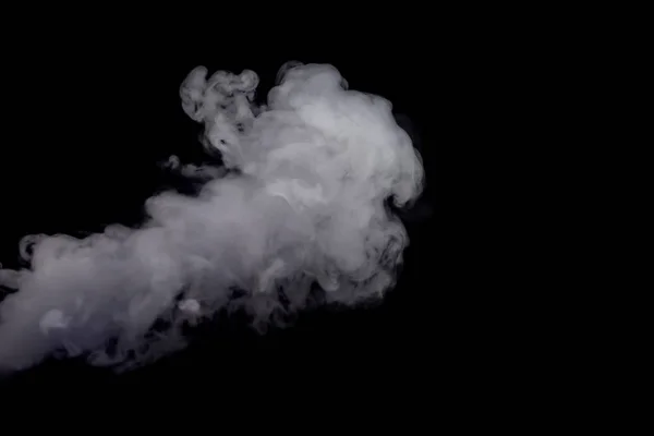 Abstrakcja biały dym ciemnym tle — Zdjęcie stockowe