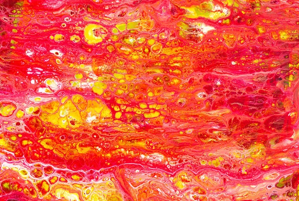 Abstrakte Acryl-Chaos-Malerei — Stockfoto