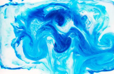 Abstract ink in liquid chaos background clipart