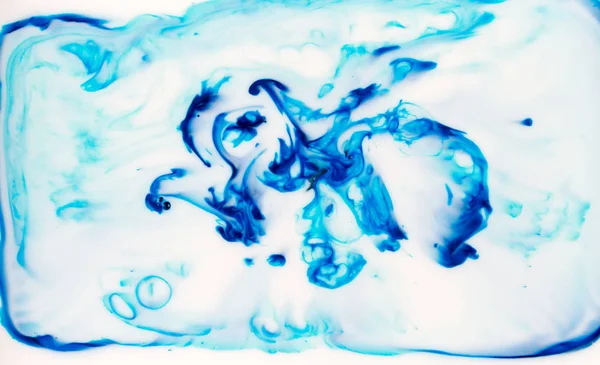 Tinta abstrata em fundo de caos líquido — Fotografia de Stock
