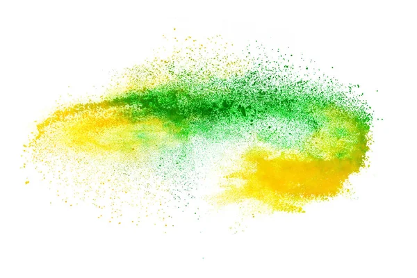 Abstract background of powder explosion — Stock Photo, Image
