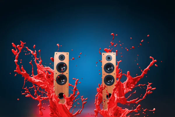 High power loud speakers — Stock Photo, Image