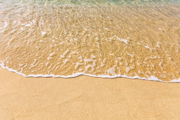 Spiaggia tropicale del mare di sabbia — Foto Stock