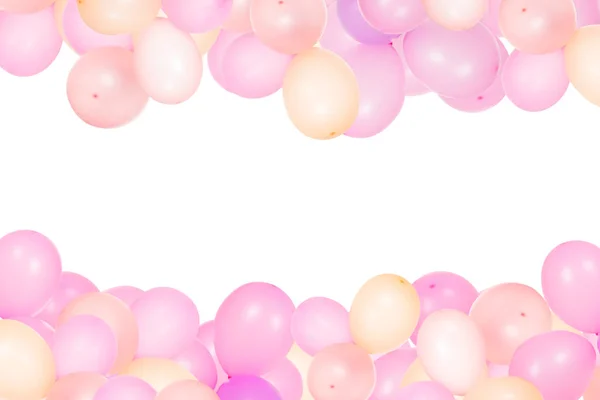 Ontwerp van de abstracte achtergrond vliegen party ballonnen — Stockfoto