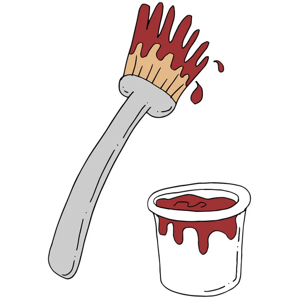 Basting brush Vector Art Stock Images Depositphotos