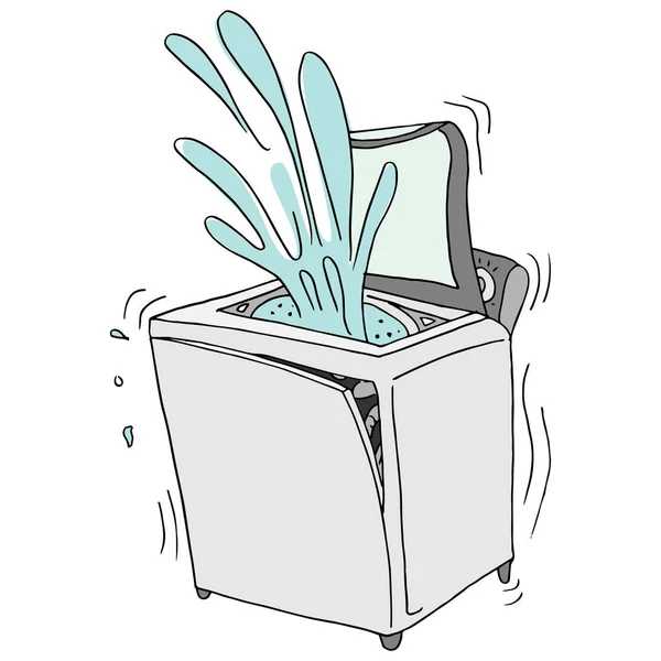 Doodle lavadora Imágenes Vectoriales, Gráfico Vectorial de Doodle