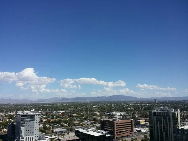 Downtown Las Vegas Edifícios — Fotografia de Stock