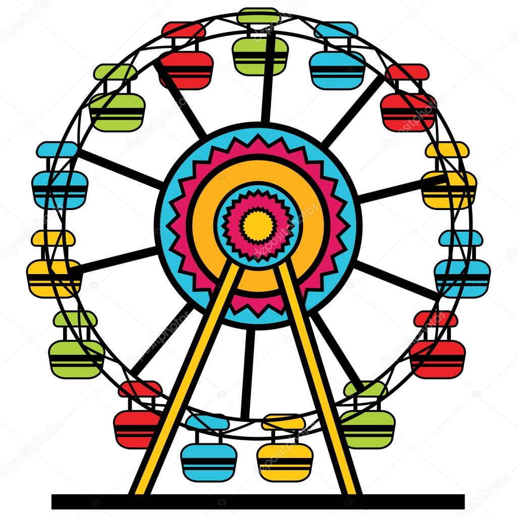 Lista 18+ Foto dibujo de una noria de feria Mirada tensa Lista 18+ Foto dibujo de una noria de feria Mirada tensa