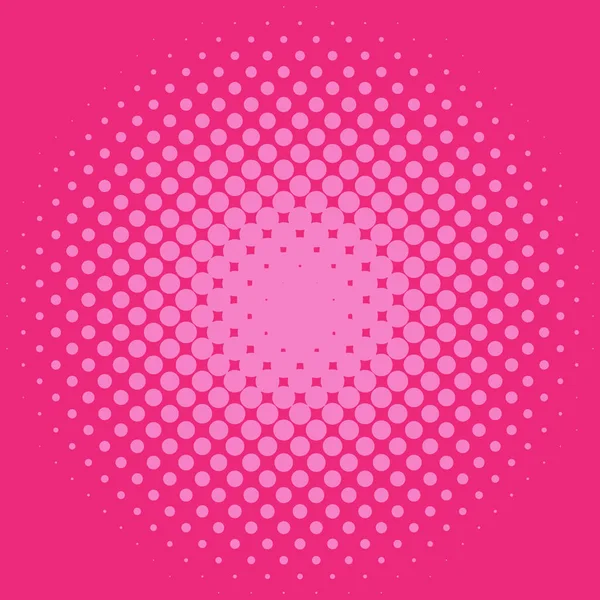 Pink Gradient Halftone Pattern Background — Stock Vector