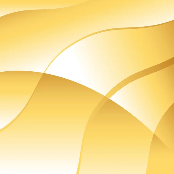 抽象黄金波浪背景 — 图库矢量图片
