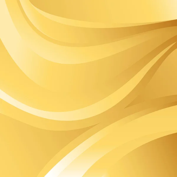 Abstrat Gold Wave bakgrund — Stock vektor