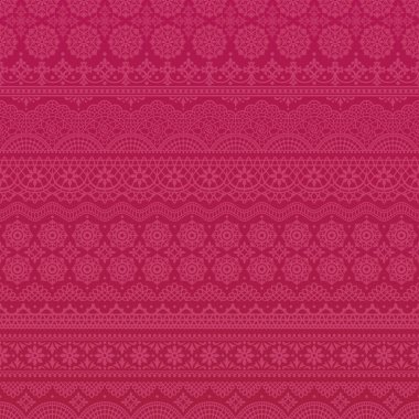 dantel süsler, pembe bir arka plan.