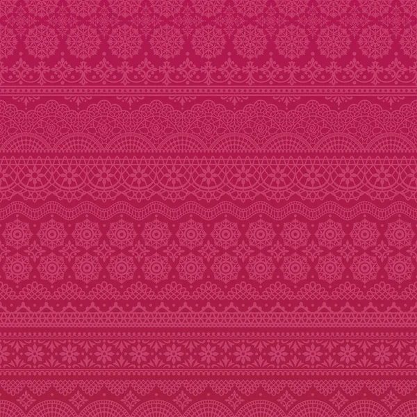 Рожевий Фон Мереживних Обрисів — стоковий вектор