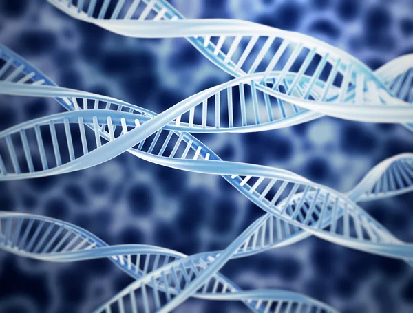 DNA - science and medical background — Stock Photo, Image