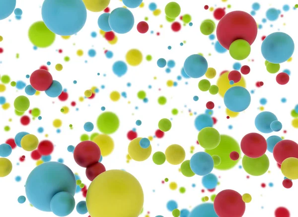 Multi color balls — Stock Photo, Image