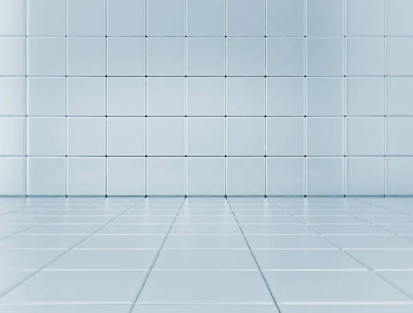 Blue Glossy Cubes Background — Stock Photo, Image