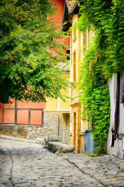 Güneşli bir gün, Bulgaristan Plovdiv Old Town