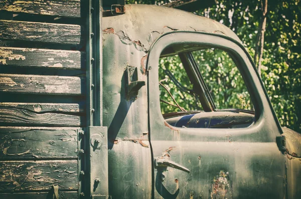 Vintage caminhão táxi — Fotografia de Stock