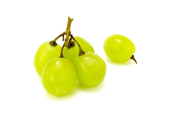 成熟的葡萄在白色 — 图库照片