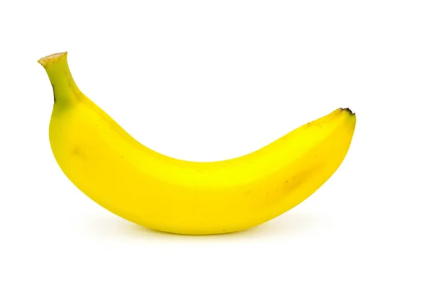 Banana su un bianco — Foto Stock
