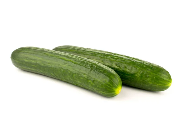 Ucumbers på en vit — Stockfoto