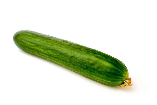 Ripe cucumber closeup — Stock Photo, Image