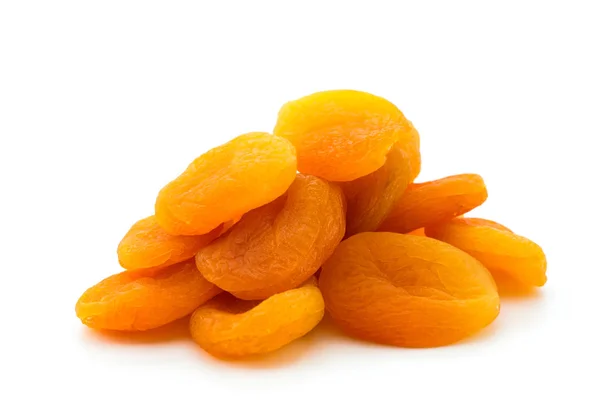 A handful of dried apricots — Stock Photo, Image