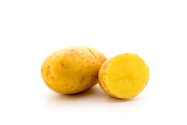 Batatas jovens em close-up — Fotografia de Stock