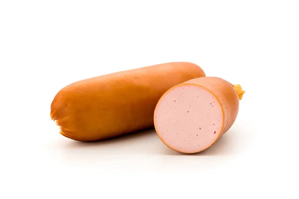 Kochwurst isoliert — Stockfoto