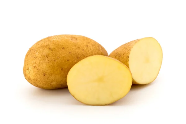 New potatoes isolated — Stock Photo, Image