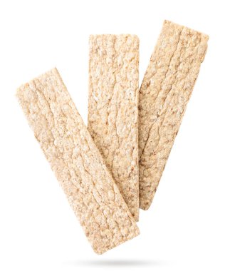 Cips sineği beyaz arka planda yakın plan çekilir. İzole edilmiş