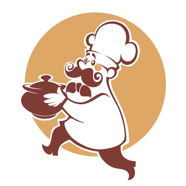 Μαγειρική και το φαγητό παράδοση σύμβολο, το φαγητό και το μπλουζάκι σιλουέτα για y — Διανυσματικό Αρχείο