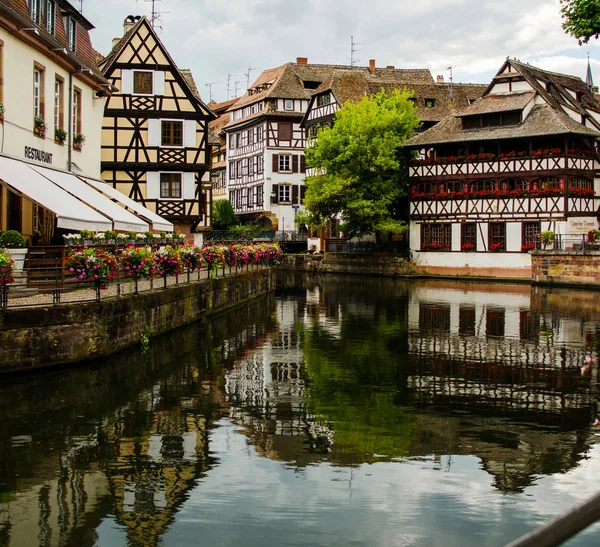 Dimora storica di La Petite France a Strasburgo, Francia — Foto Stock