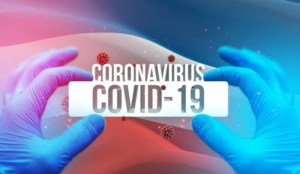 Coronavirus 2019 Ncov的科罗纳威斯 验尸官检疫的概念新型大肠埃希菌流感大流行停止 2019 2019 Ncov检疫 — 图库照片