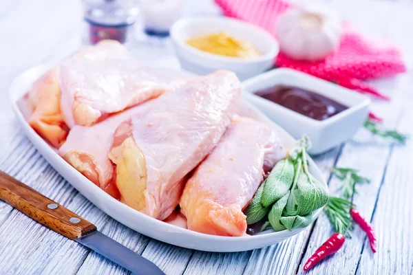 Raw Chicken meat — Stock Photo, Image