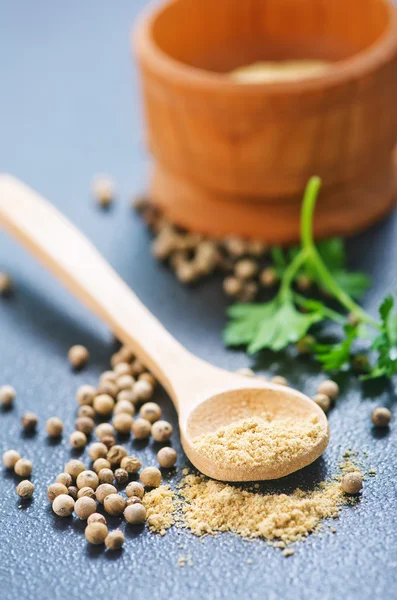 White pepper on table — Stock Photo, Image