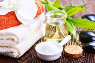 bir tablo nesnelerde Spa