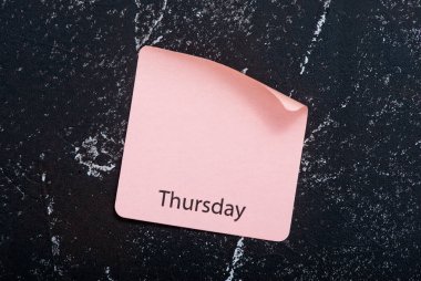 notlar için yapışkan levha