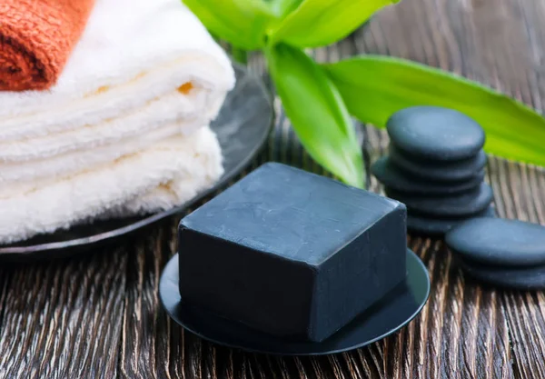 SPA objects on a table — Stock Photo, Image