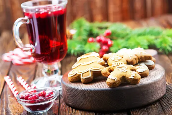 Vánoční cukroví s vůní koření — Stock fotografie