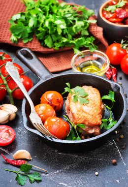 Baharat ile kızarmış ördek 