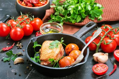 Baharat ile kızarmış ördek 