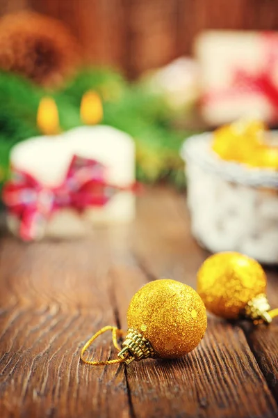 Navidad bolas decoración —  Fotos de Stock