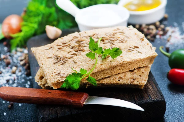 Weißes Vollkornbrot — Stockfoto